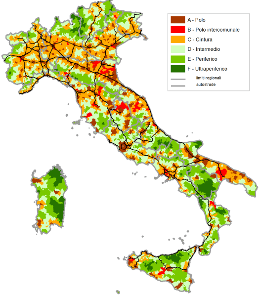 cartina Italia